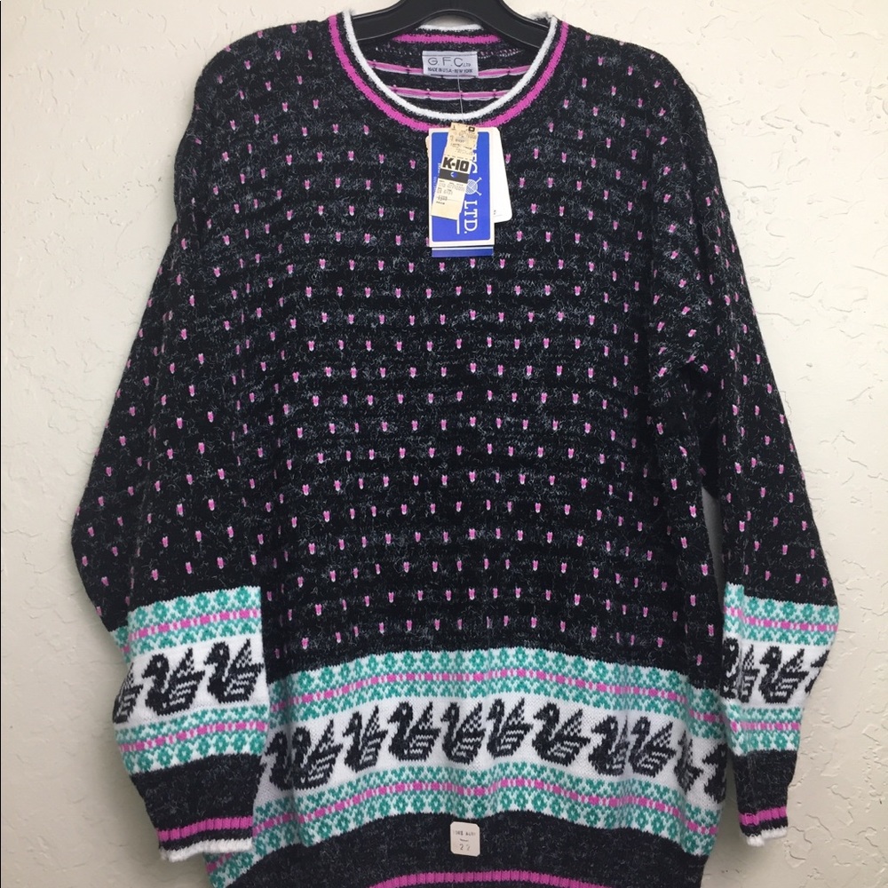 NWT 90s Vintage Plus Size Kitschy Pullover Sweater